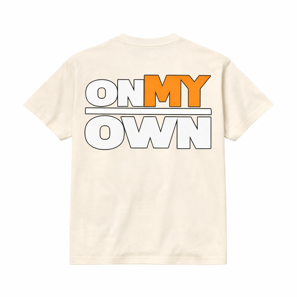 New York Bricks cream OnMyOwn shirt