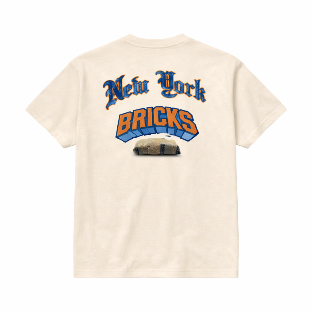 New York Bricks cream OnMyOwn shirt