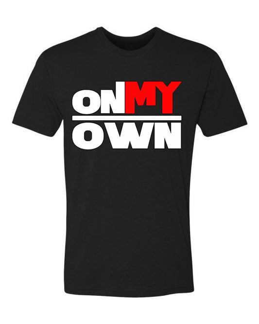 On My Own T-Shirt (OG Black/Red)